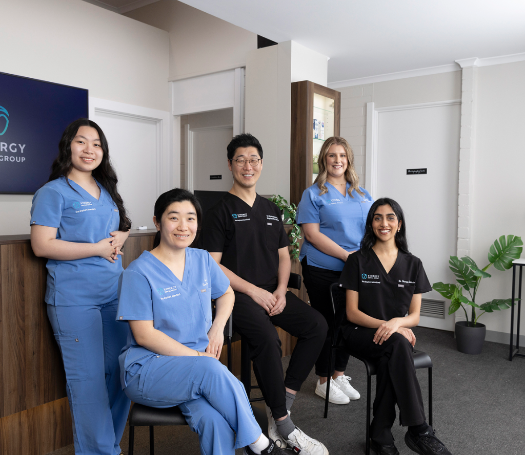 The Synergy Dental Group team at the Parkdale practice